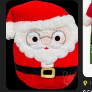 Santa Claus Plush Pillow